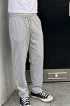 Erkek Comfort Fit Bol Paça A.Gri Baggy Pantolon