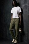 Erkek Relaxed Haki Baggy Pantolon