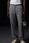 Erkek Relaxed Antrasit Baggy Pantolon