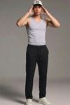 Erkek Esnek Casual Siyah Baggy Pantolon