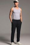 Erkek Esnek Casual Siyah Baggy Pantolon