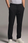 Erkek Esnek Casual Siyah Baggy Pantolon