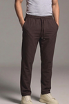 Erkek Esnek Casual Kahve Baggy Pantolon