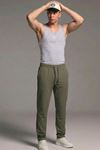 Erkek Esnek Casual Haki Baggy Pantolon