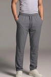 Erkek Esnek Casual Antrasit Baggy Pantolon