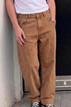 Erkek Bol Paça Kiremit Baggy Pantolon