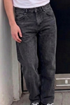 Erkek Bol Paça Antrasit Baggy Pantolon
