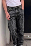 Erkek Bol Paça Füme Baggy Pantolon