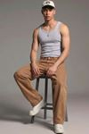 Erkek Relaxed Fit  5 Cepli Kiremit Kot Pantolon