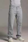 Erkek Relaxed Fit  5 Cepli Gri Kot Pantolon
