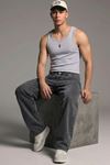 Erkek Relaxed Fit  5 Cepli Füme Kot Pantolon
