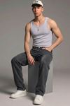 Erkek Relaxed Fit  5 Cepli Füme Kot Pantolon