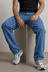 Erkek Yüksek Bel Comfort Mavi Kot Pantolon