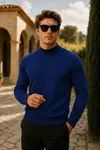 Erkek Basic Premium Comfort Uzun K.Lacivert Kazak