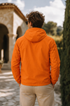 Erkek Trend Casual Astarlı Turuncu Yağmurluk & Rüzgarlık