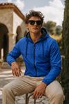 Erkek Trend Casual Astarlı S.Mavi Yağmurluk & Rüzgarlık