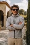 Erkek Trend Casual Astarlı A.Gri Yağmurluk & Rüzgarlık