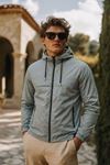 Erkek Trend Casual Astarlı Mint Yağmurluk & Rüzgarlık