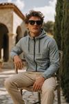 Erkek Trend Casual Astarlı Mint Yağmurluk & Rüzgarlık