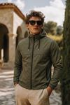 Erkek Trend Casual Astarlı Haki Yağmurluk & Rüzgarlık