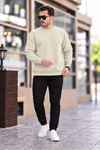 Erkek Oversize Üç İplik Kompakt Pamuklu Sweatshirt