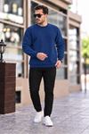 Erkek Oversize Üç İplik Kompakt Pamuklu Sweatshirt