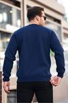 Erkek Oversize Üç İplik Kompakt Pamuklu Sweatshirt