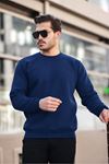Erkek Oversize Üç İplik Kompakt Pamuklu Sweatshirt