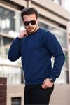 Erkek Oversize Üç İplik Kompakt Pamuklu Sweatshirt