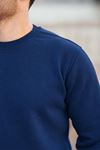 Erkek Oversize Üç İplik Kompakt Pamuklu Sweatshirt