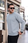 Erkek Oversize Üç İplik Kompakt Pamuklu Sweatshirt