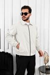 Erkek Mevsimlik Premium Taş Oversize Bomber Ceket